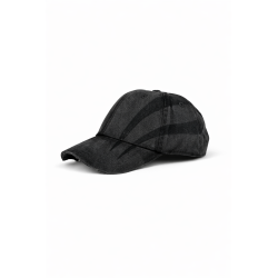 Cappellino ARDESIA Tolotta | Logo nero dipinto a mano