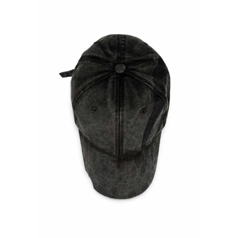Cappellino ARDESIA Tolotta | Logo nero dipinto a mano