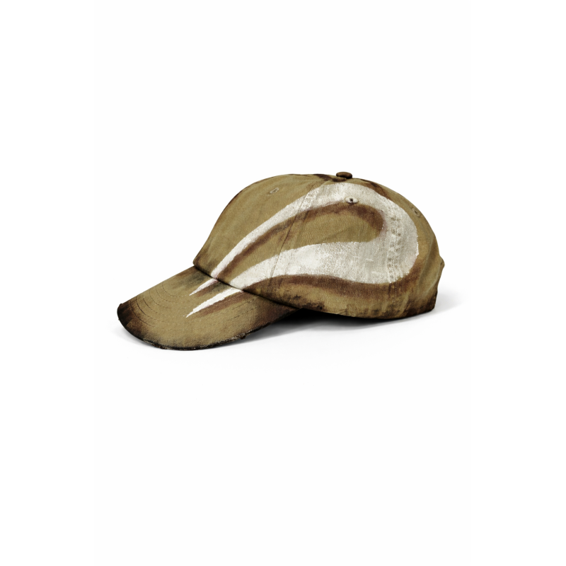 Cappellino ARDESIA Tolotta | Logo bianco dipinto a mano