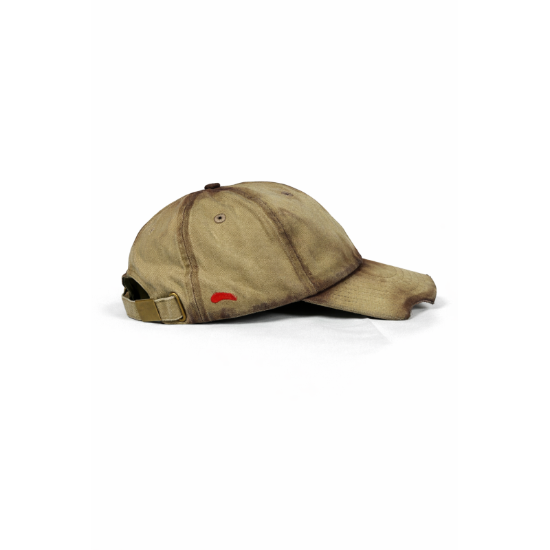 Cappellino ARDESIA Tolotta | Logo bianco dipinto a mano