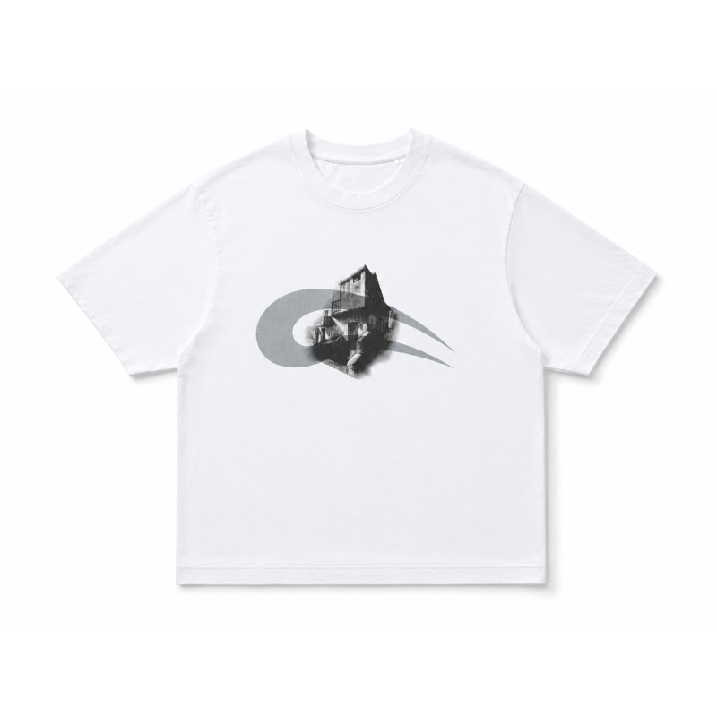 T-SHIRT B&W FRONT LOGO