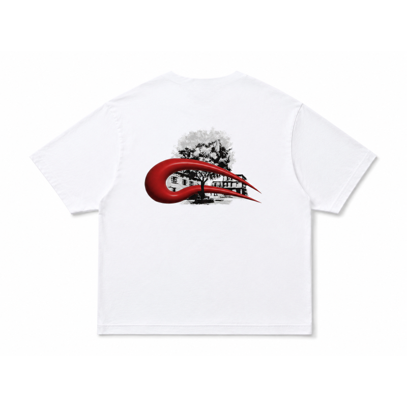 T-SHIRT RED LOGO